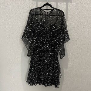 Night Way Collections Black Long Sleeve Dress